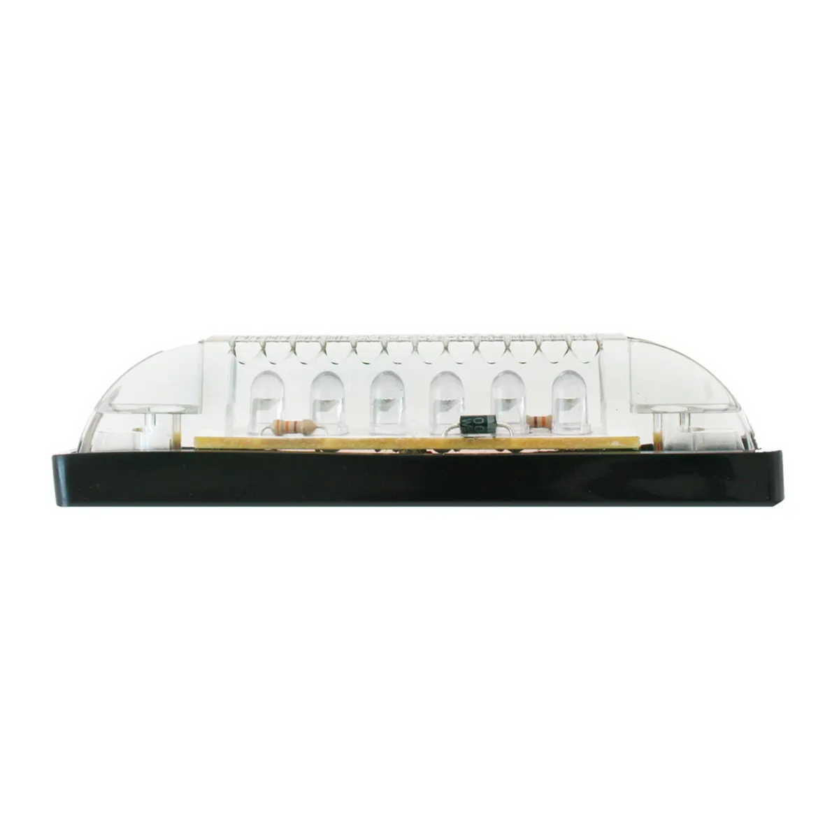 Thin Surface Mount LED Marker Light | Amber/Clear | Grand General