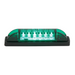 Thin Surface Mount LED Marker Light | Green/Green | Grand General