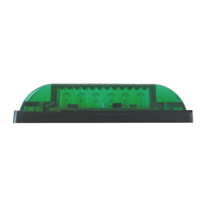 Thin Surface Mount LED Marker Light | Green/Green | Grand General