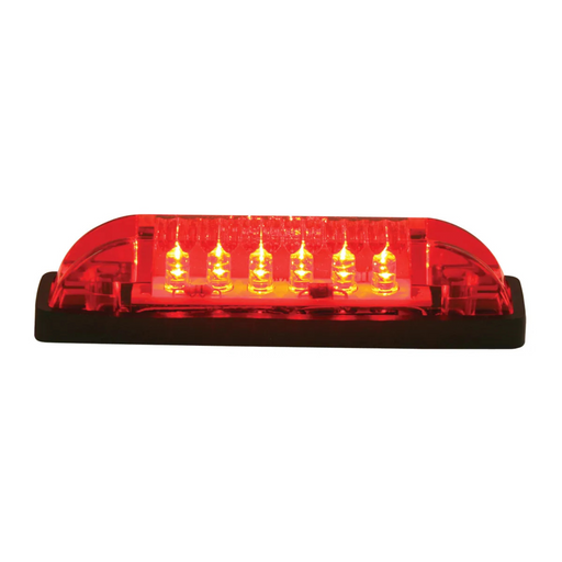 Thin Surface Mount LED Marker Light | Red/Red | Grand General