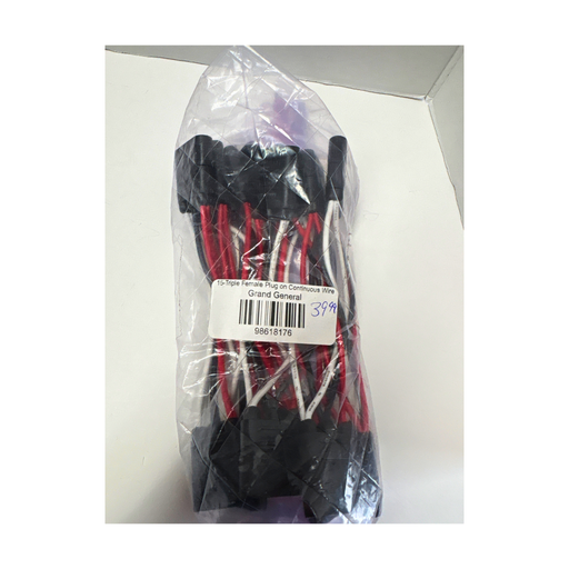 Triple Female Plug on Continuous Wire 15 Pack | Grand General