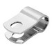 U Shape Mirror Arm Clamp | 5/8" x 1/2" | Stainless Steel | Grand General