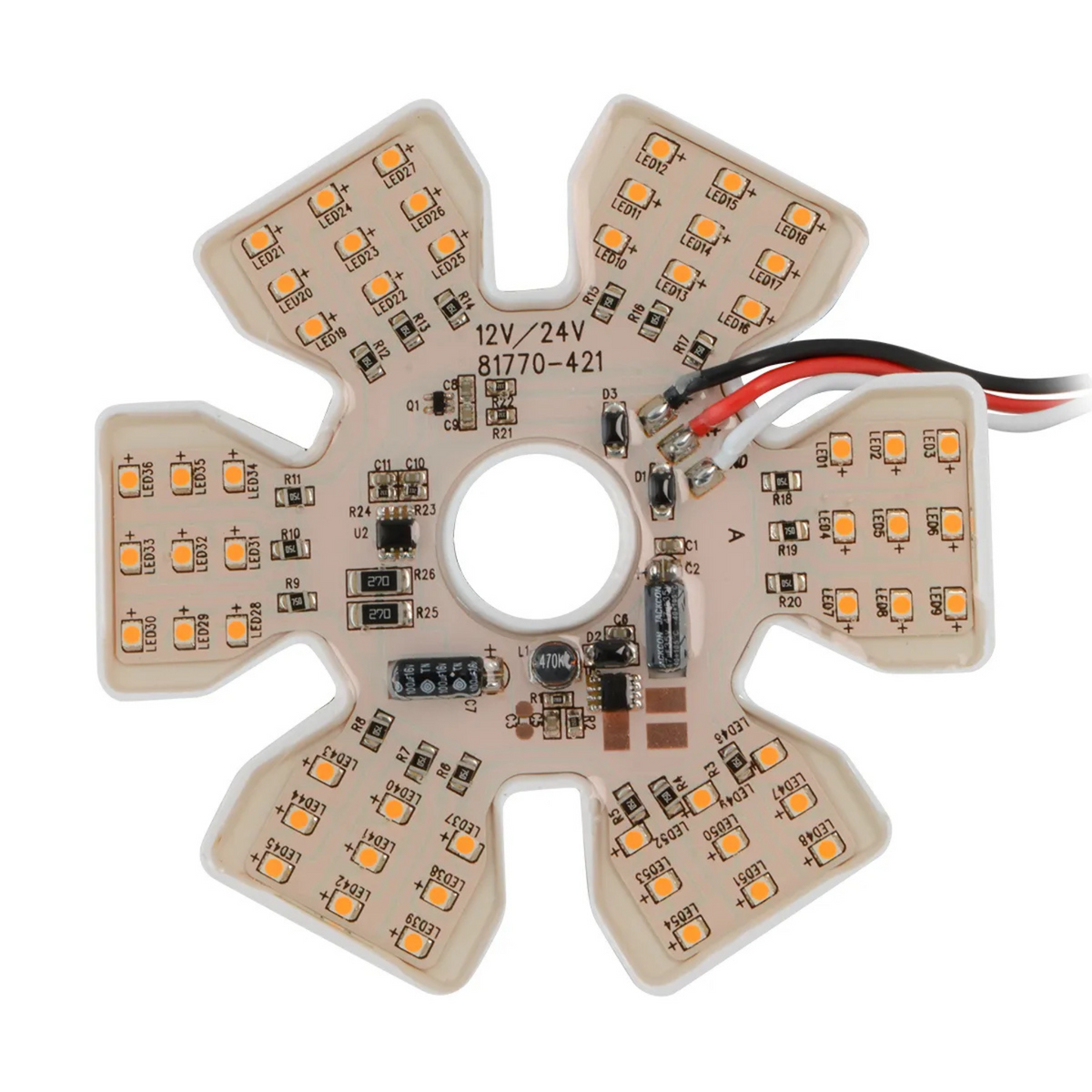 Ultra Thin Hex Air Cleaner LED Light| Grand General