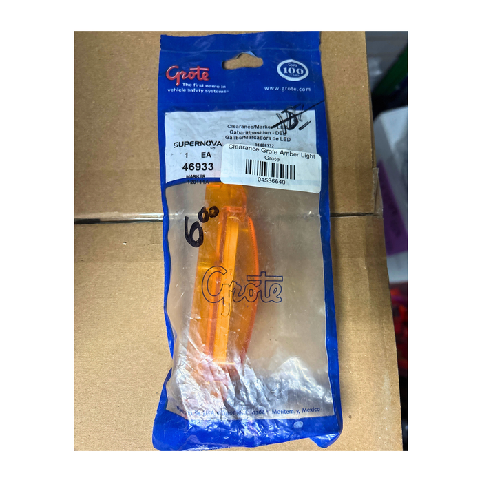 SuperNova Thin Line LED Marker Light Amber | Grote