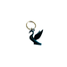 Classic Flying Swan Keychain Chrome Finish | Matte Blue | GS