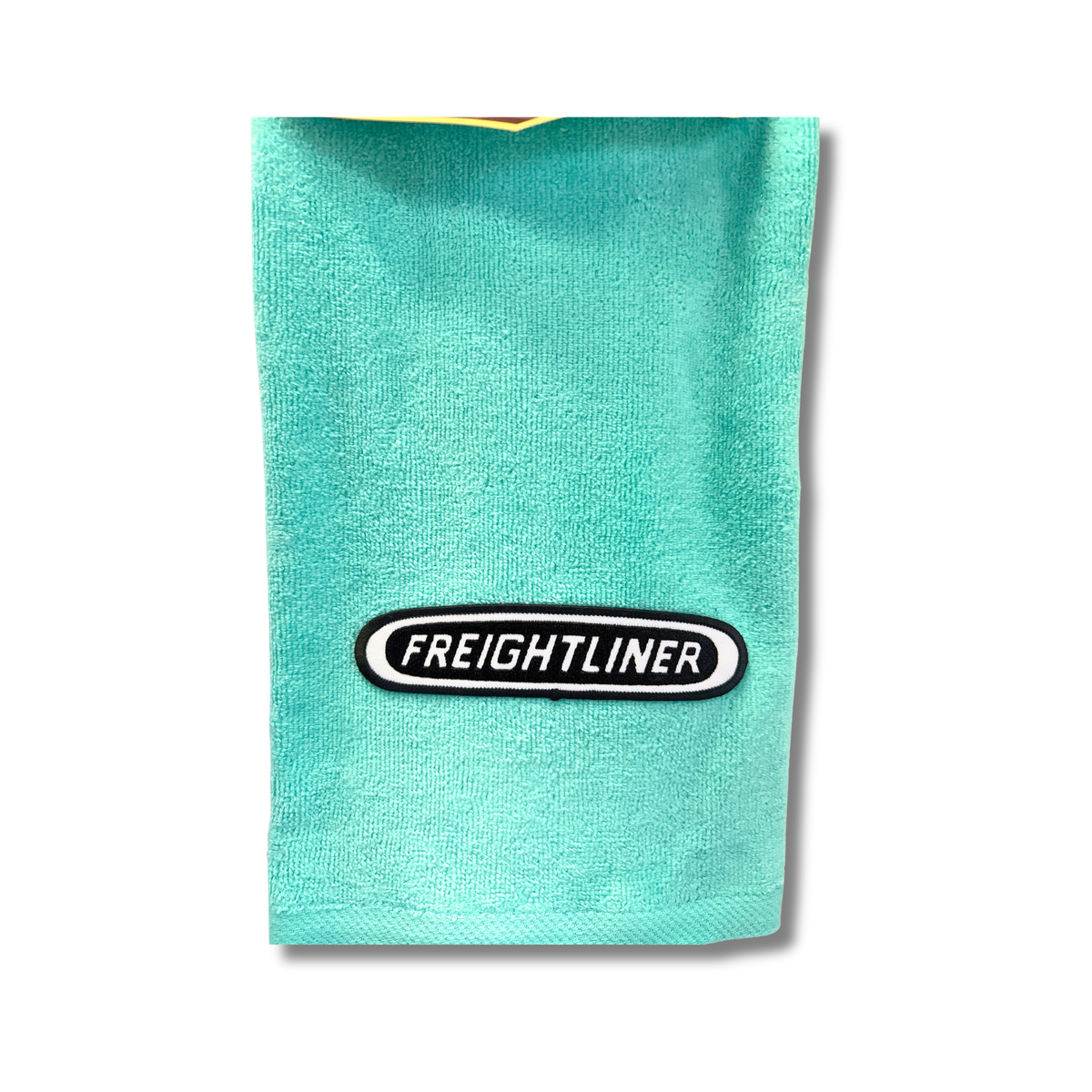 Freightliner Door Handle Rag | Aqua | Black &amp; White Logo | 2-Pack | GS