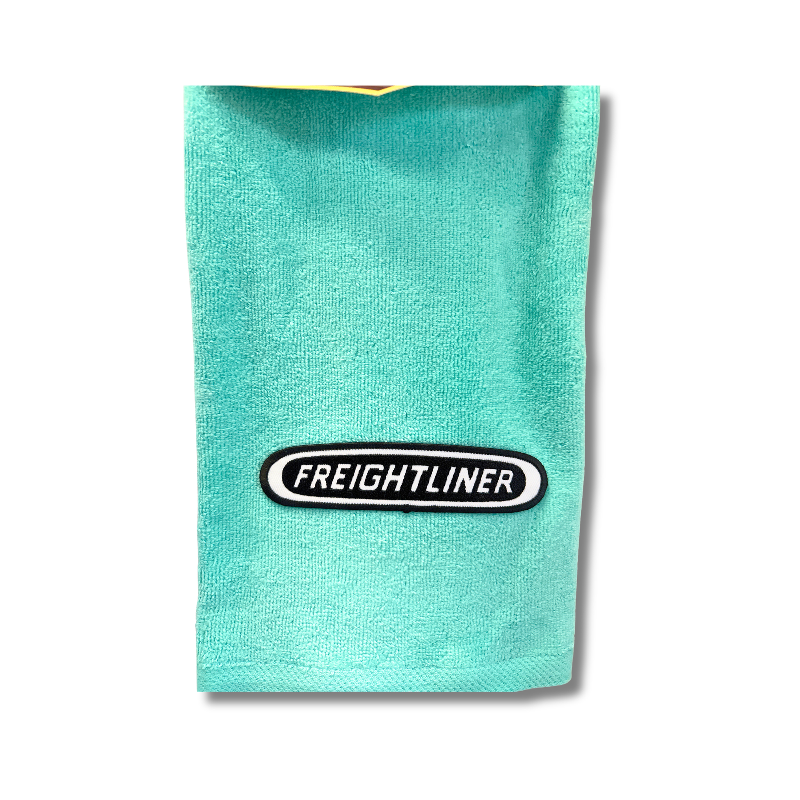 Freightliner Door Handle Rag | Aqua | Black & White Logo | 2-Pack | GS