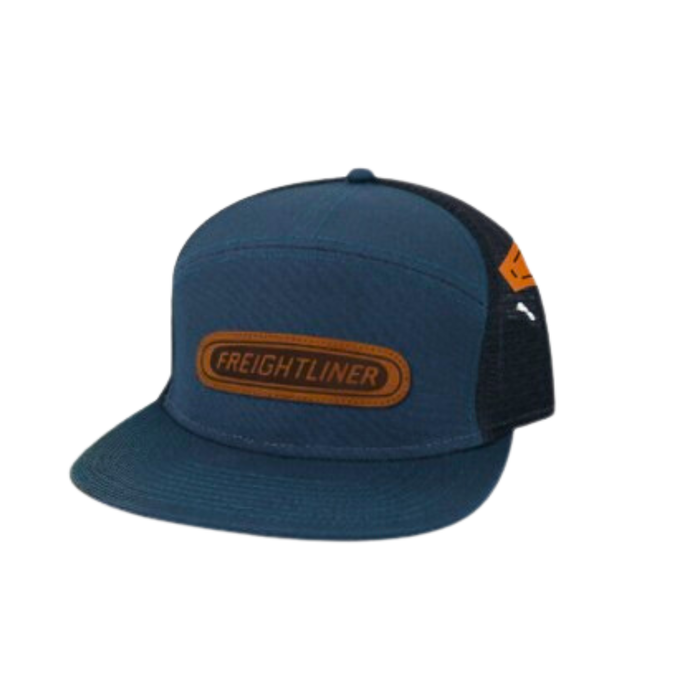 Freightliner Flat Brim Hat 7 Panel Snapback | Navy | GS