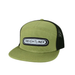 Freightliner Flat Brim Hat 7 Panel Snapback | Olive Green | GS