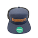 Kenworth Flat Brim Hat 7 Panel Snapback | Navy Horizontal Logo | GS