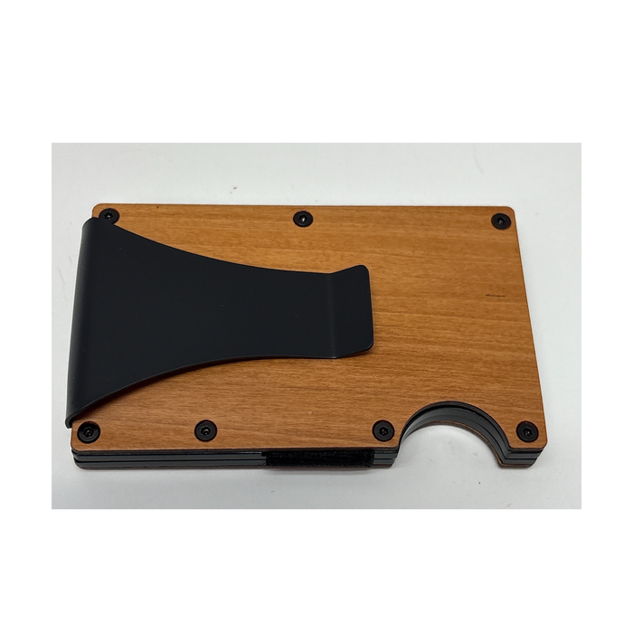 Kenworth RFID Blocking Money Clip Wallet | Light Wood | GS