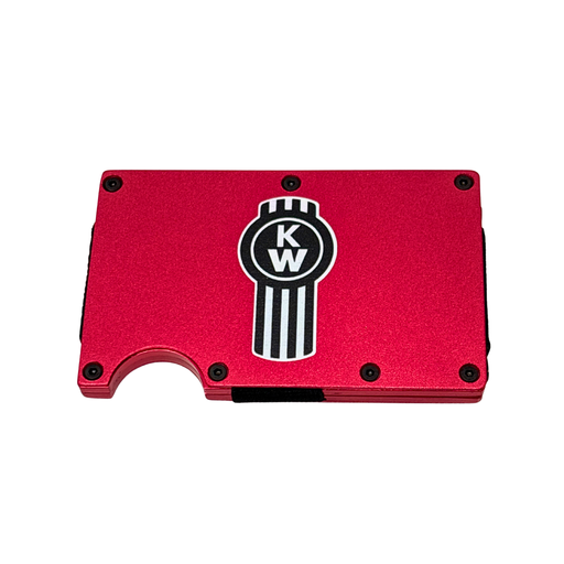 Kenworth RFID Blocking Money Clip Wallet | Red | GS
