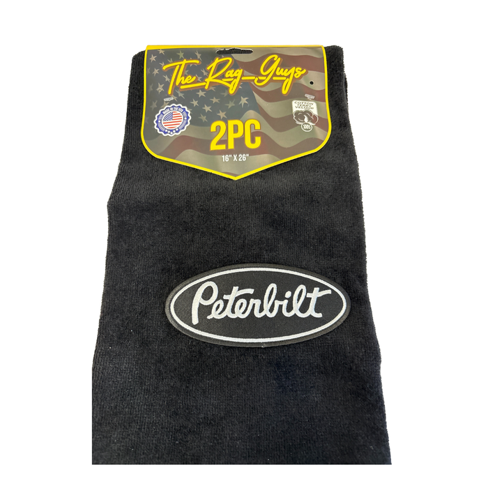 Peterbilt Door Handle Rags 2 Pack | Black | GS
