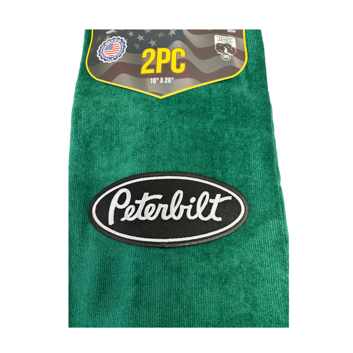 Peterbilt Door Handle Rags 2 Pack | Dark Green | GS