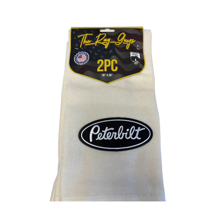 Peterbilt Door Handle Rags 2 Pack | Ivory | GS