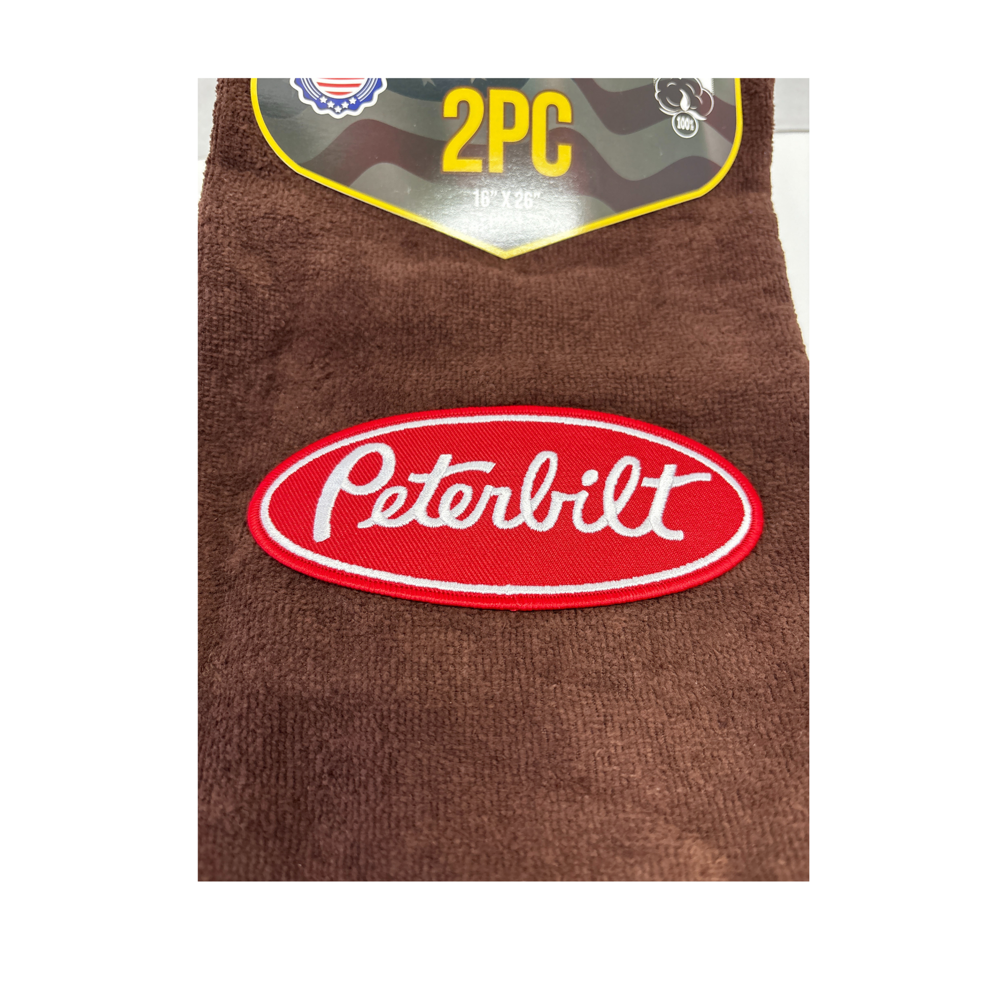 GS Peterbilt Door Handle Rags 2 Pack | Cotton Velour 16x26