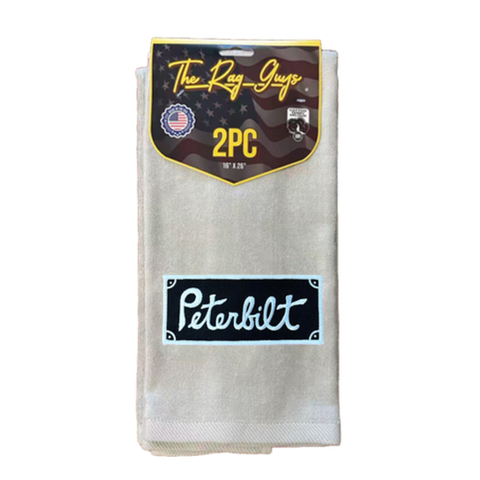 Peterbilt Door Handle Rags 2 Pack | Gray | GS