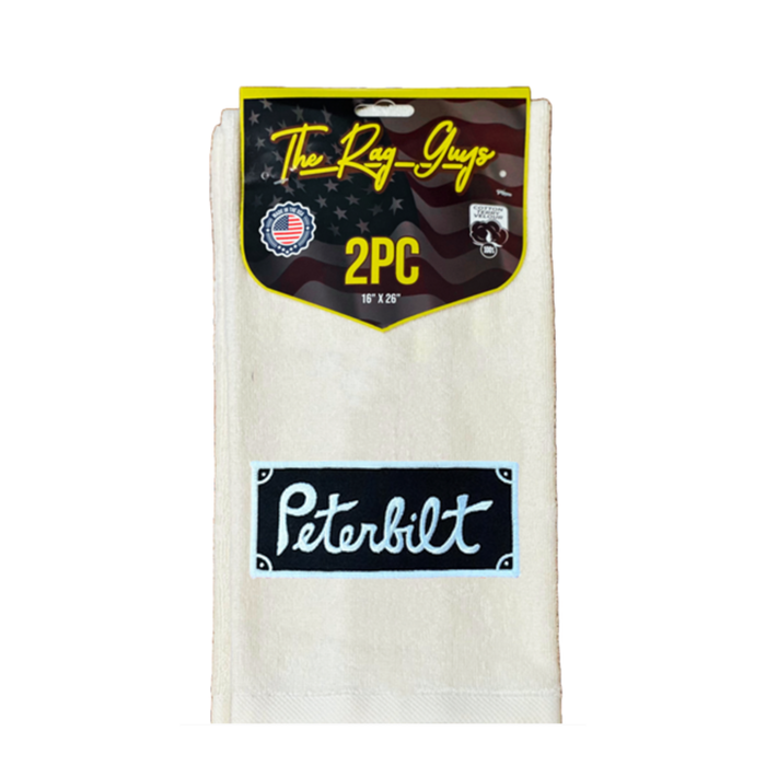 Peterbilt Door Handle Rags 2 Pack | Ivory | GS