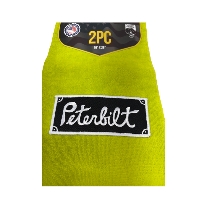 Peterbilt Door Handle Rags 2 Pack | Lime Green | GS