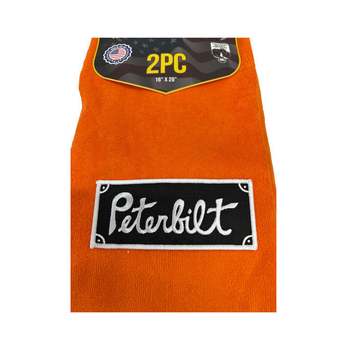 Peterbilt Door Handle Rags 2 Pack | Orange | GS