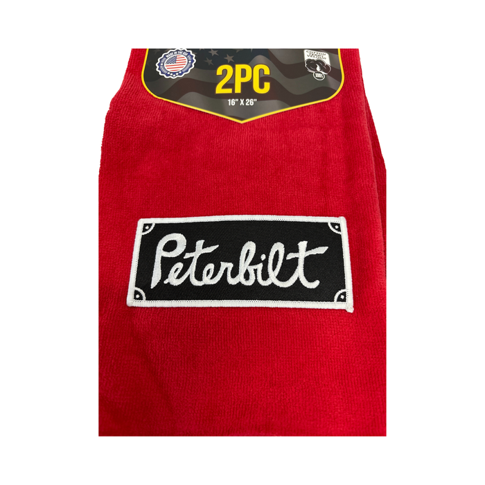 Peterbilt Door Handle Rags 2 Pack | Red | GS