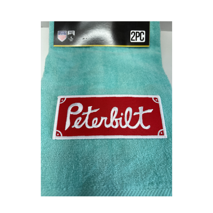 Peterbilt Door Handle Rags 2 Pack | Aqua | GS