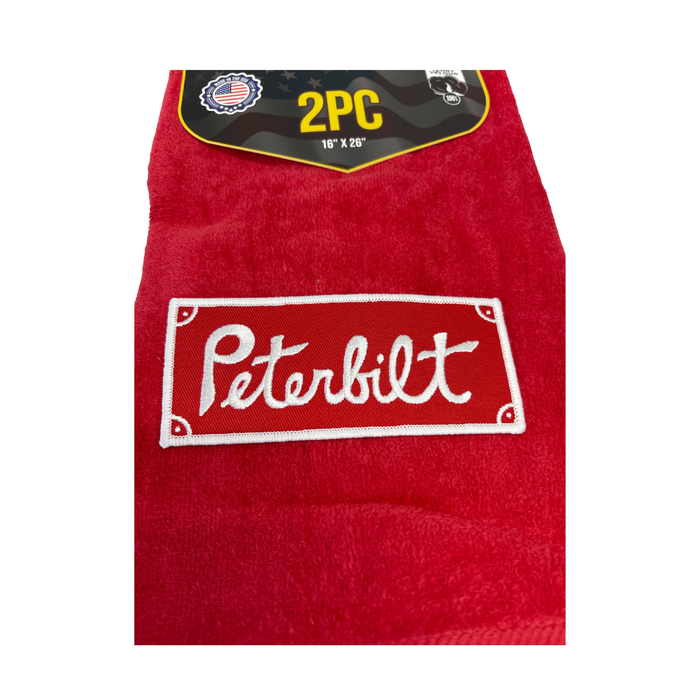 Peterbilt Door Handle Rags 2 Pack | Red | GS