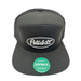 Peterbilt Flat Brim Hat 7 Panel Snapback | Black | GS