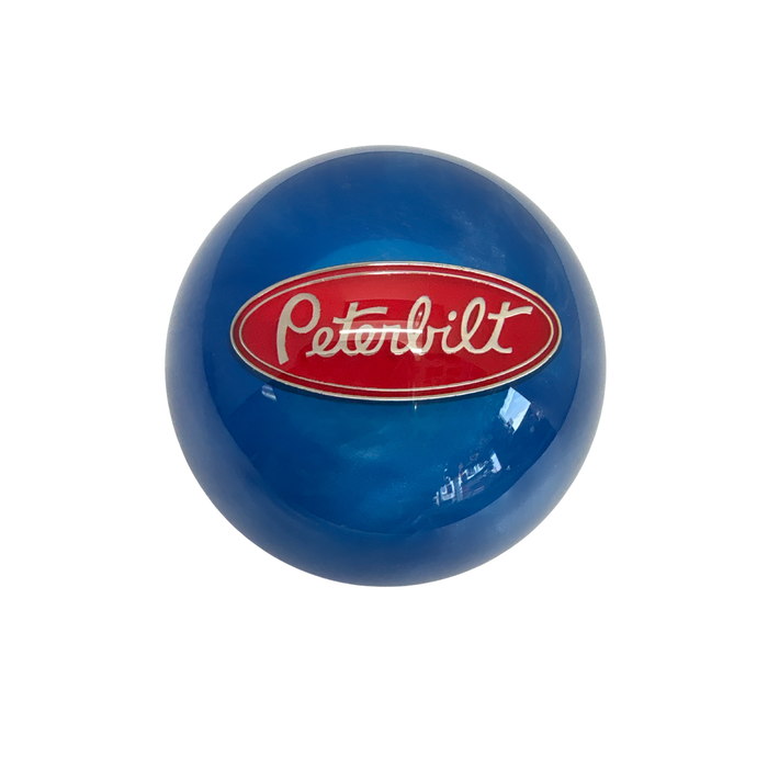 Peterbilt Round Shift Knob 57mm Pearl and Solid Color | Pearl Blue | GS