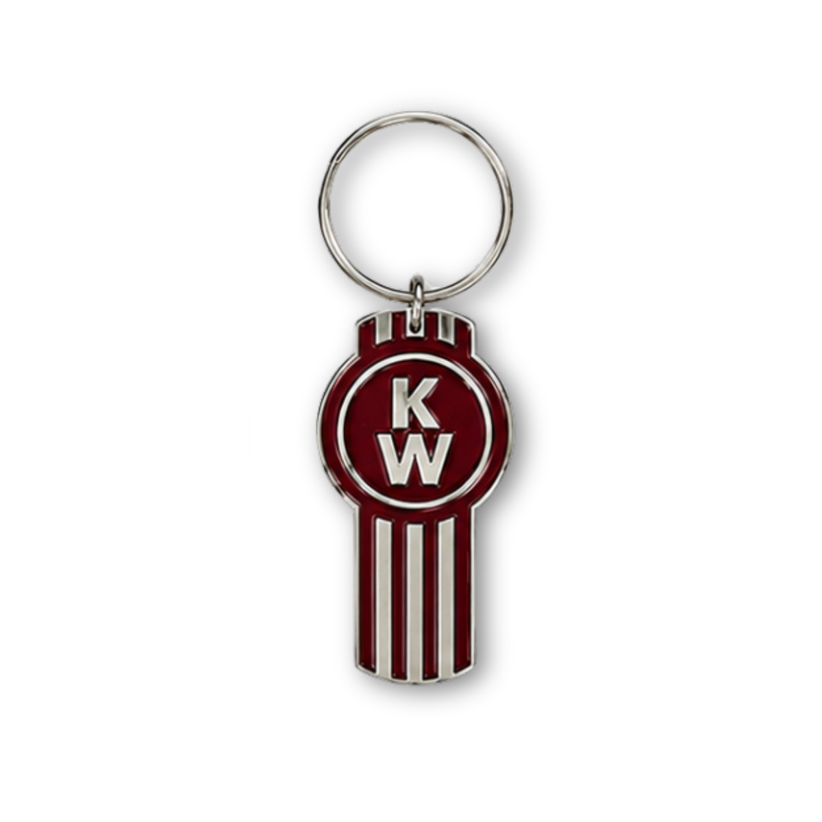 Truck Logo Keychain | Kenworth OEM | Burgundy/Copper | GS