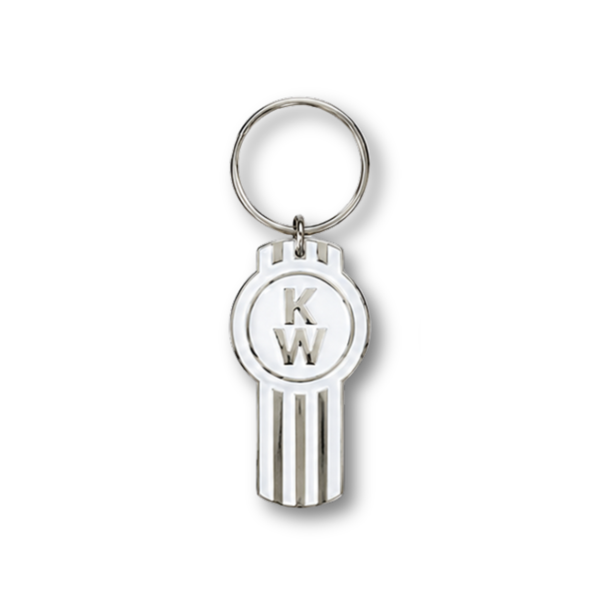 Truck Logo Keychain | Kenworth OEM | White | GS