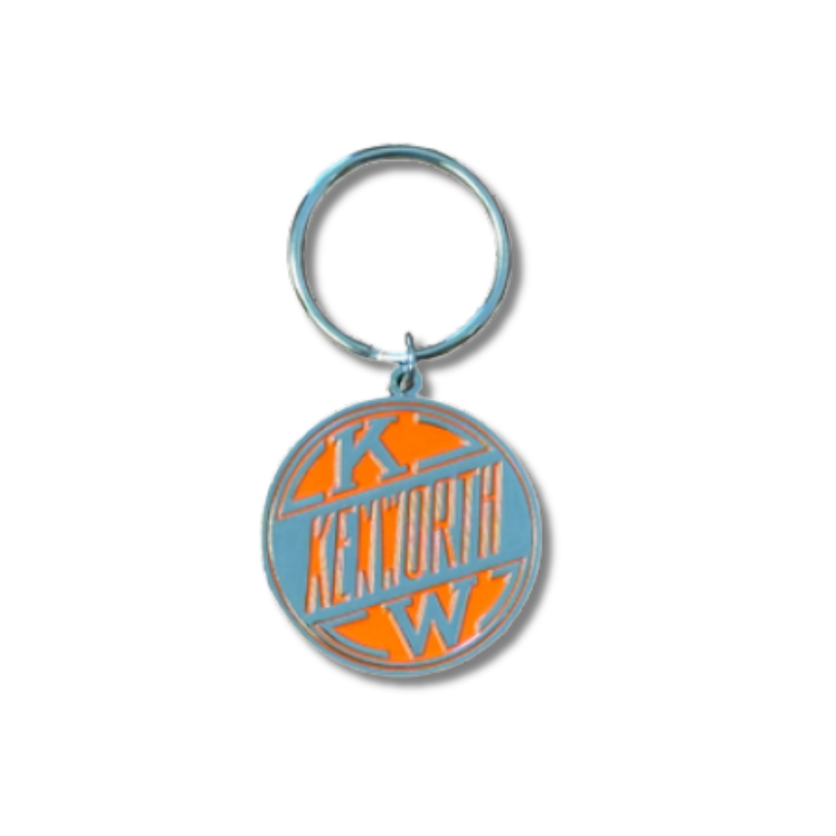 Truck Logo Keychain | Kenworth Retro Circular | Orange | GS