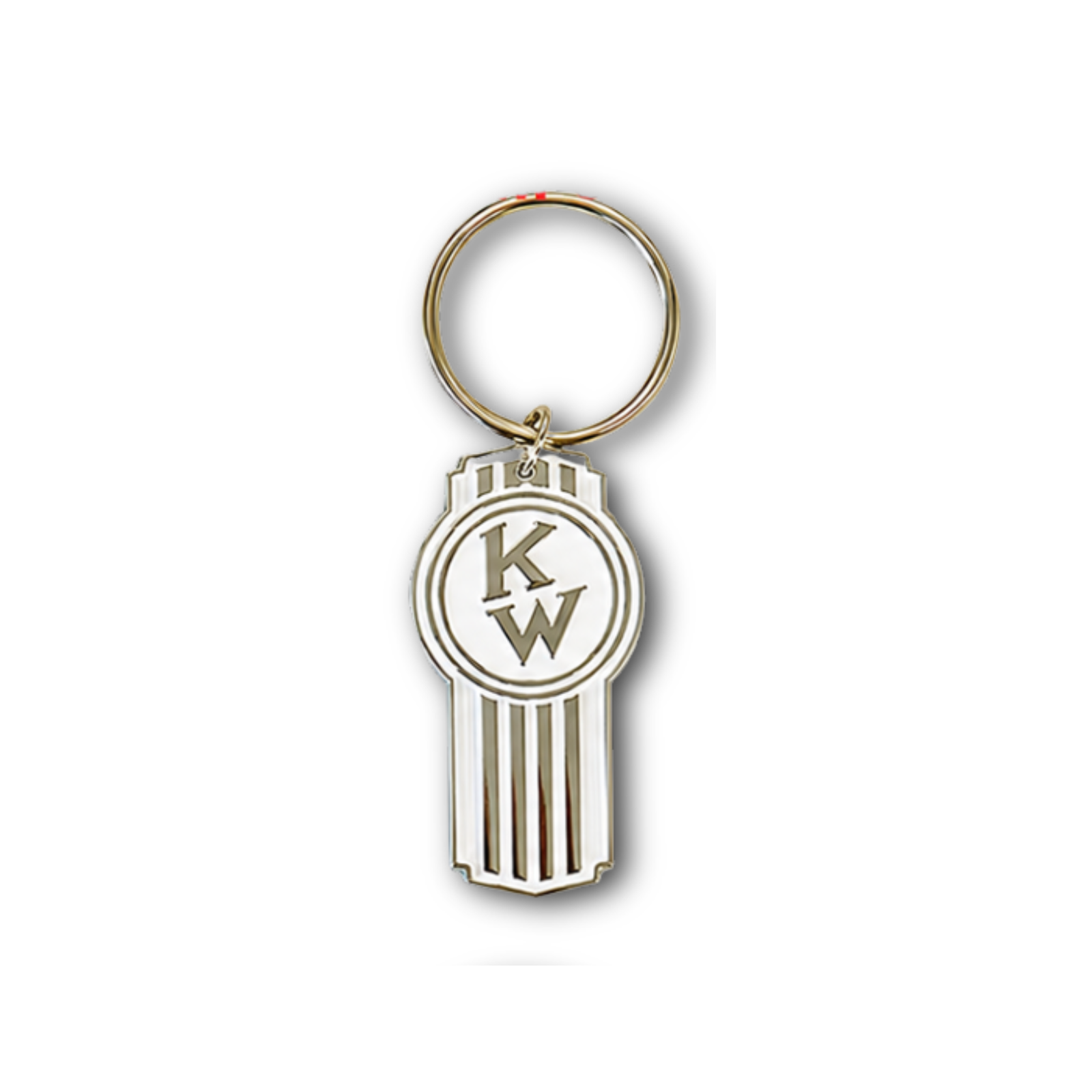 Truck Logo Keychain | Kenworth Vintage | White | GS