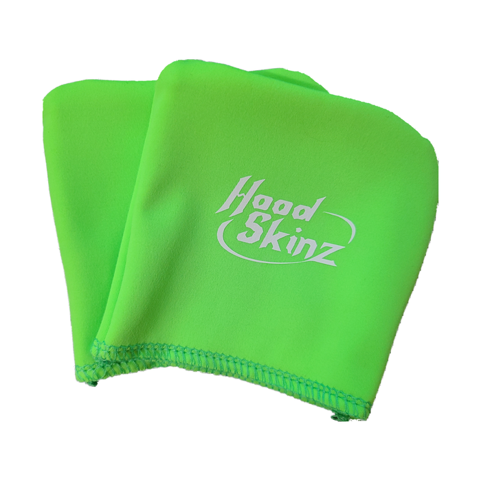 Anti Squeak Hood Support Sleeves | Neon Green | Hood Skinz