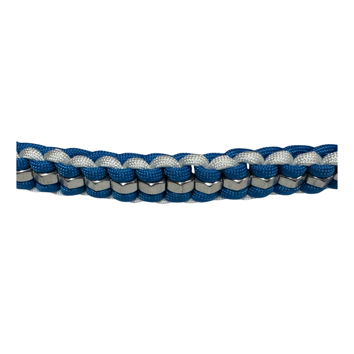 Air Horn Pull Cord Sky Blue Icy White | Iron Grip Air Cords