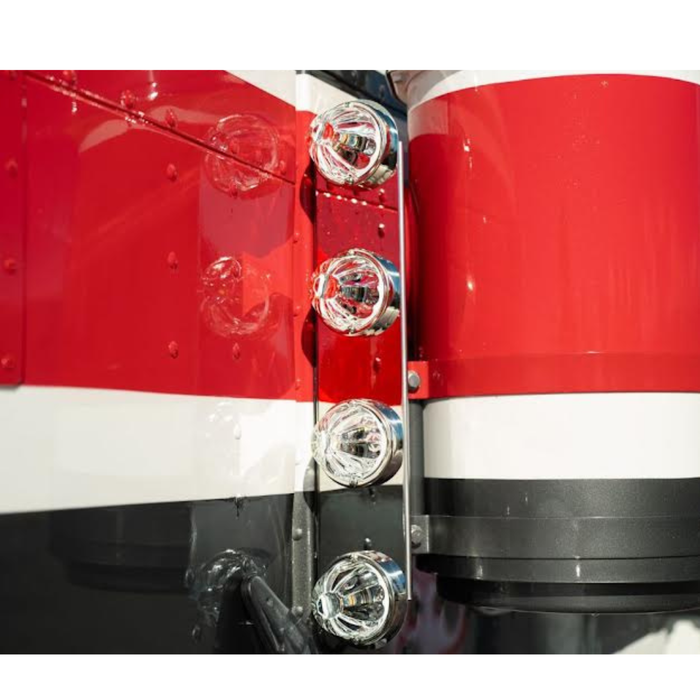 1156 Twist Lock Socket Watermelon Kit with Clear Lens | JML Kustoms