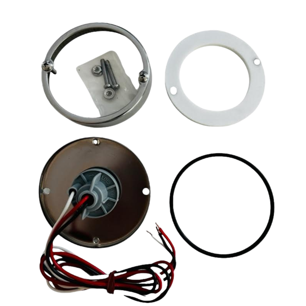 1157 Twist Lock Socket Watermelon Kit with Clear Lens | JML Kustoms