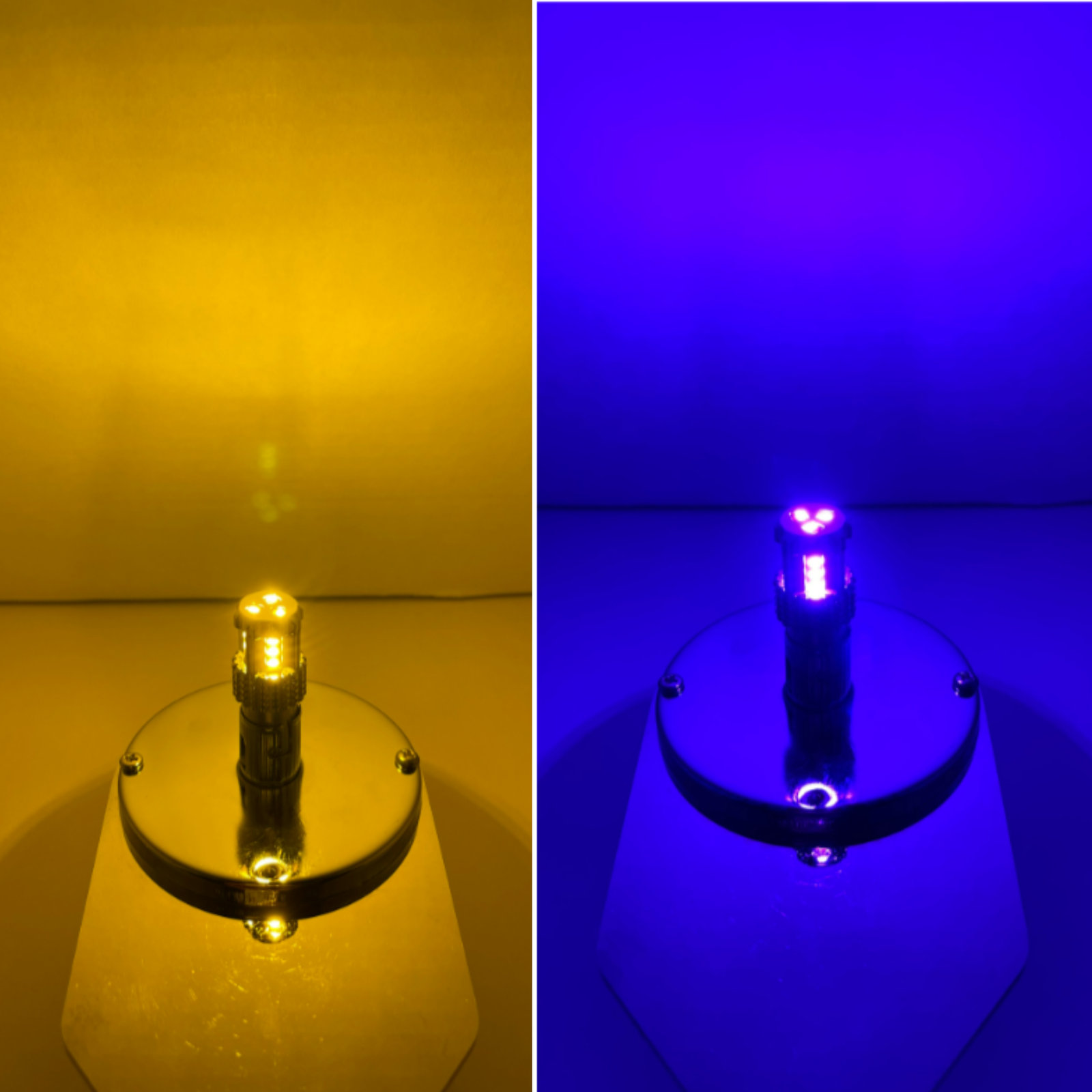 3157 Dual Color LED Bulb Amber Violet | JML Kustoms