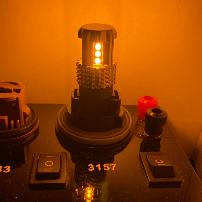 3157 LED Bulb Amber | JML Kustoms