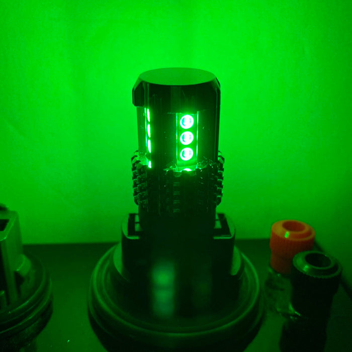 3157 LED Bulb Dark Green | JML Kustoms