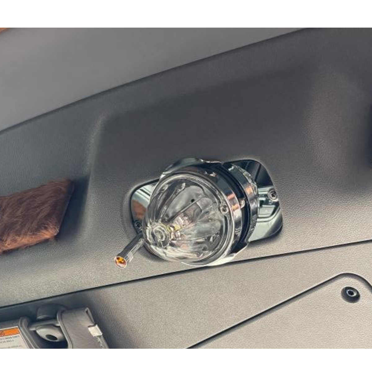 Above CB Radio Light Bracket for 2008+ Peterbilt | JML Kustoms