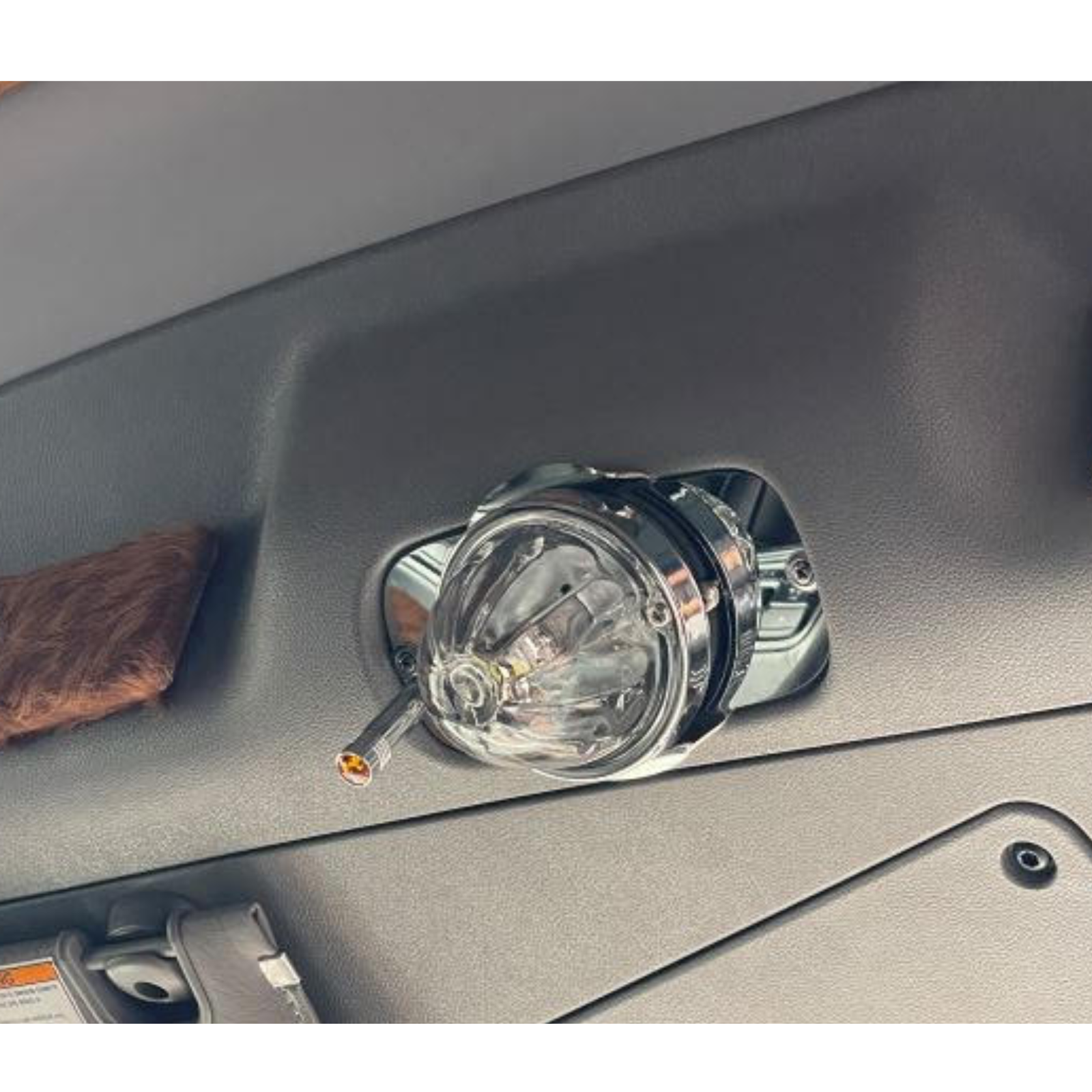 Above CB Radio Light Bracket for 2008+ Peterbilt | JML Kustoms