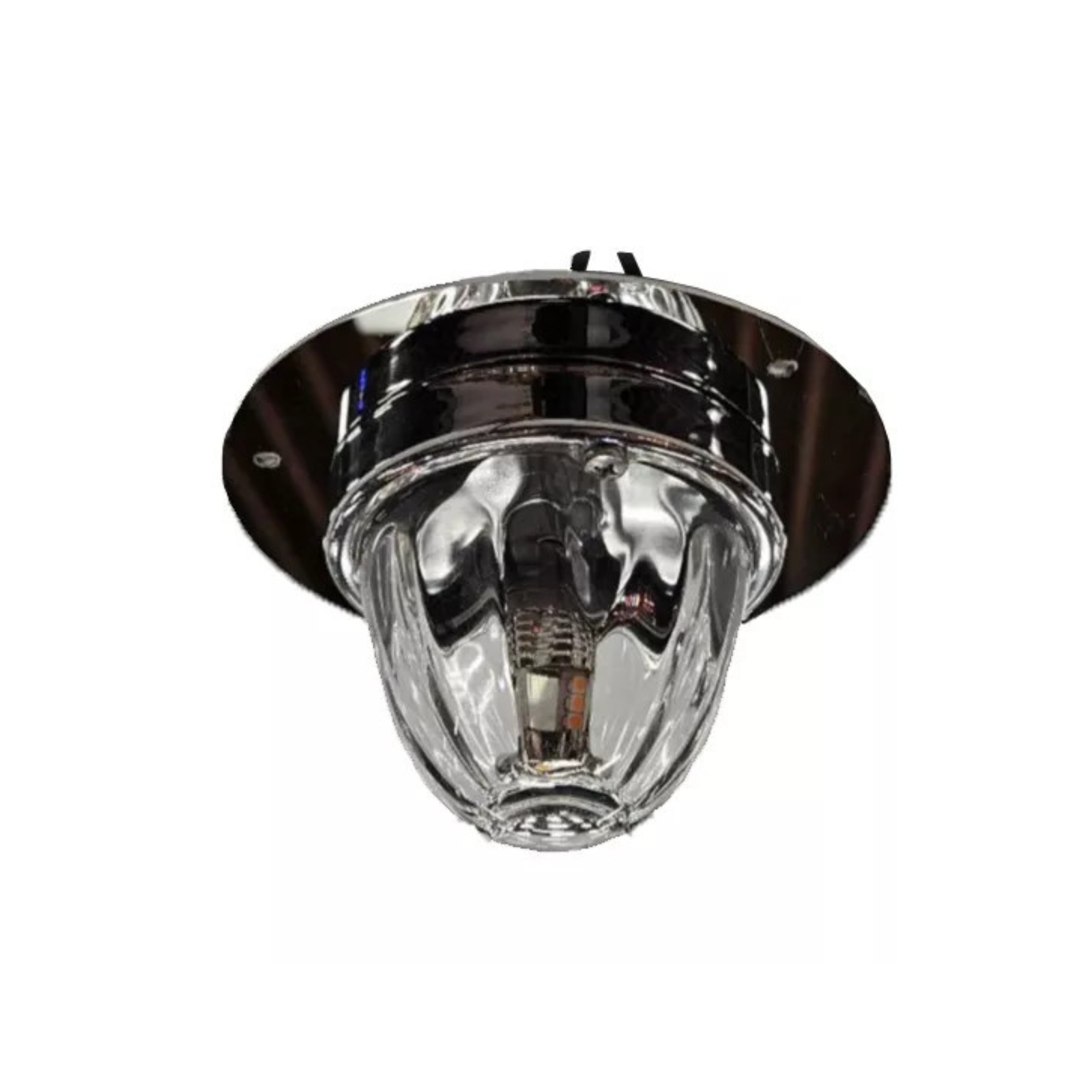 Center Round Dome Light Bracket for Peterbilt Flattop Cabs | JML Kustoms