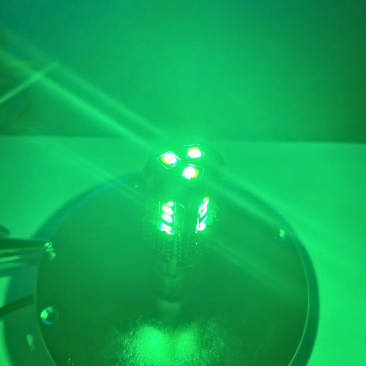 Classic 1156 LED Bulb Green | JML Kustoms