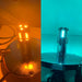 Classic 1157 Dual Color LED Bulb Amber Cyan | JML Kustoms