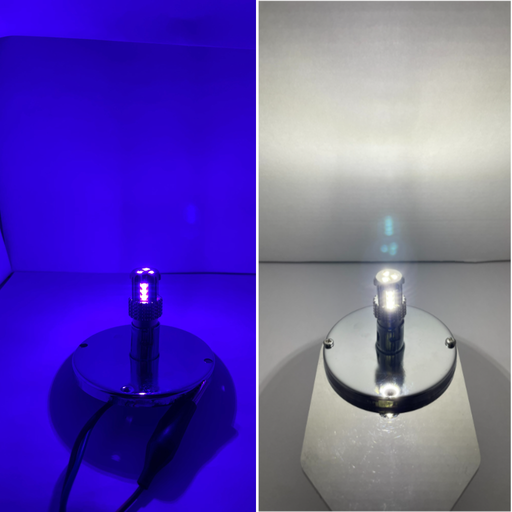 Classic 1157 Dual Color LED Bulb Violet White | JML Kustoms