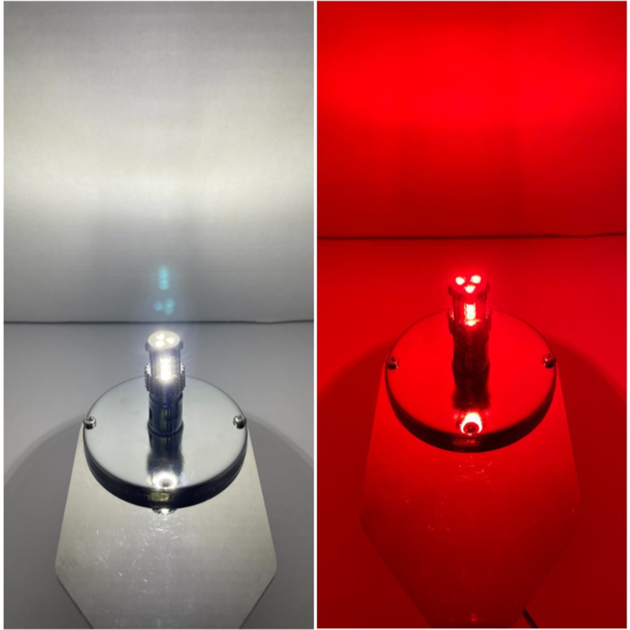 Classic 1157 Dual Color LED Bulb White Red | JML Kustoms