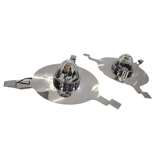 Donaldson Push Top Style Breather Brackets for Watermelon Light | JML Kustoms