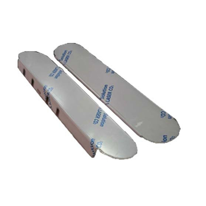 Front Peterbilt 15 Inch Air Cleaner Bracket Plain No Holes | JML Kustoms