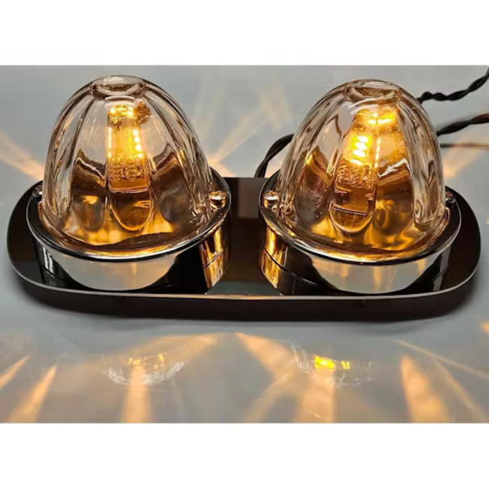 Kenworth Aero Center Dome Light Bracket with 2 Watermelon Cutouts | JML Kustoms